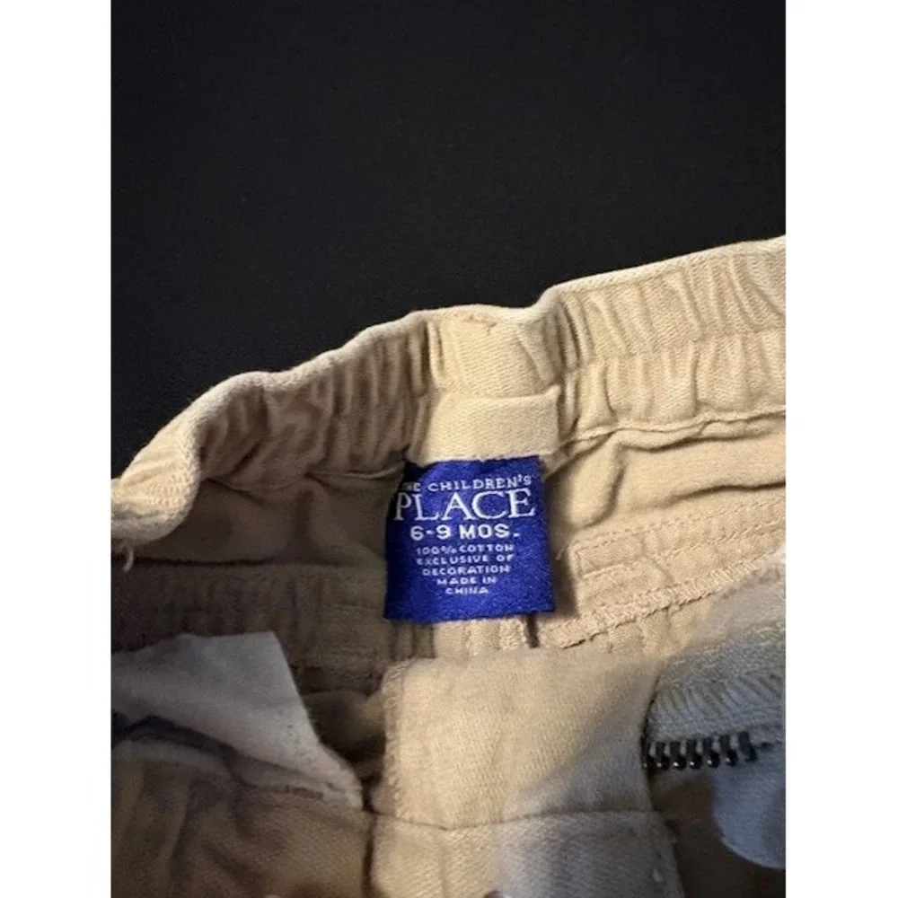 Childrens Place 6-9 months khaki pants